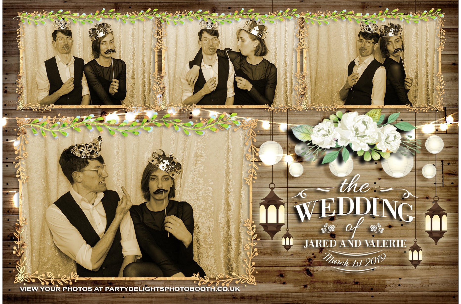 Jared and Valerie’s Wedding - Prints | View more photos from the event at gallery.partydelightsphotobooth.co.uk/u/PartyDelightsPhotoBooth/Jared-and-Valerie’s-Wedding-Prints